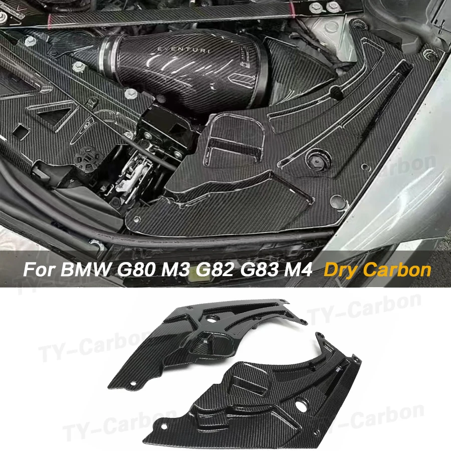 Suchý kryt úpravy kompartmentu motorového vlákna pre BMW M3 G80 G81 M4 G82 G83 2021-2024 ladiaci diel