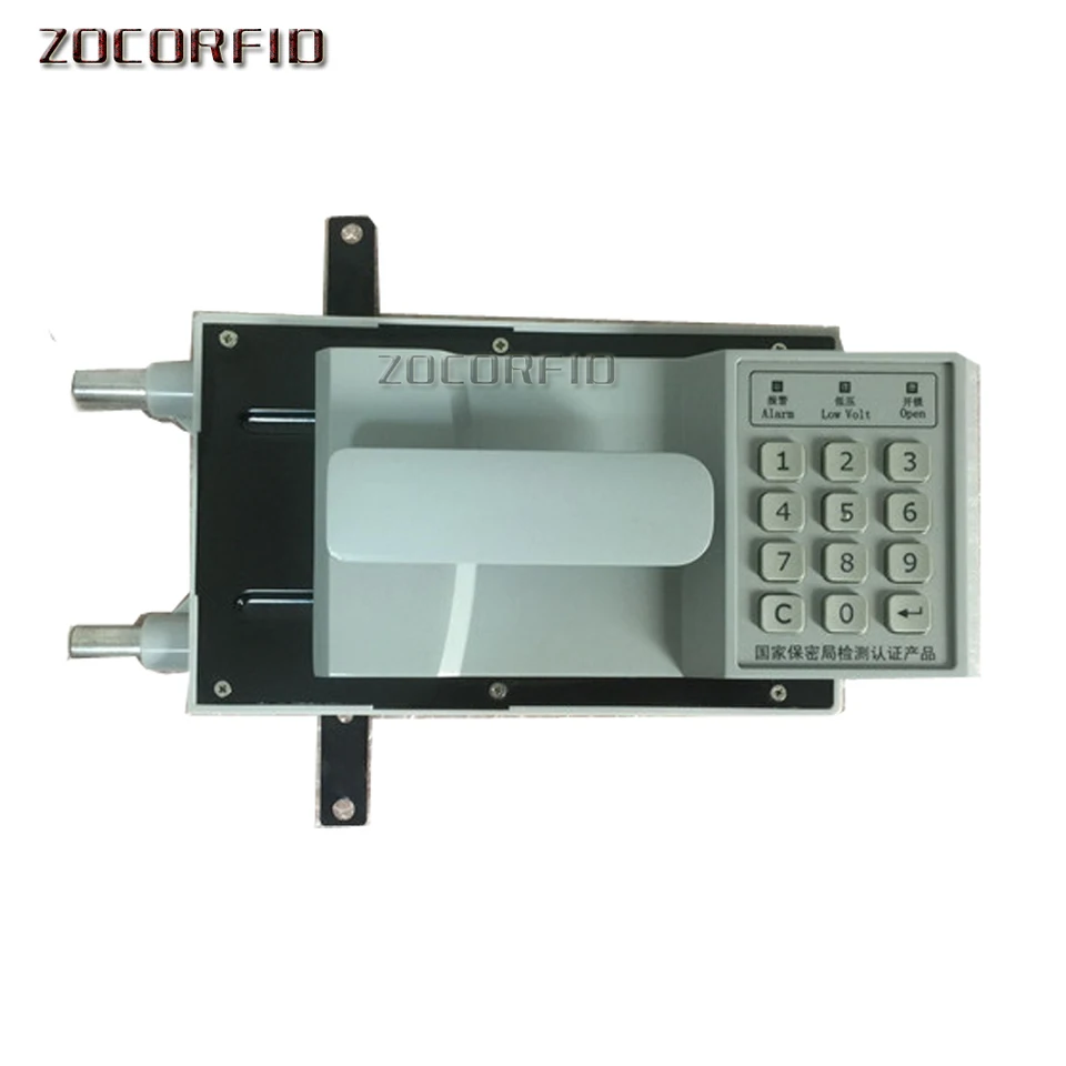 Suchý oceľový elektronický zámok so skrinkou s digitálnou klávesnicou Lock Lock Box Lockable Peniaze Cash Jewelry Storage Box Lock