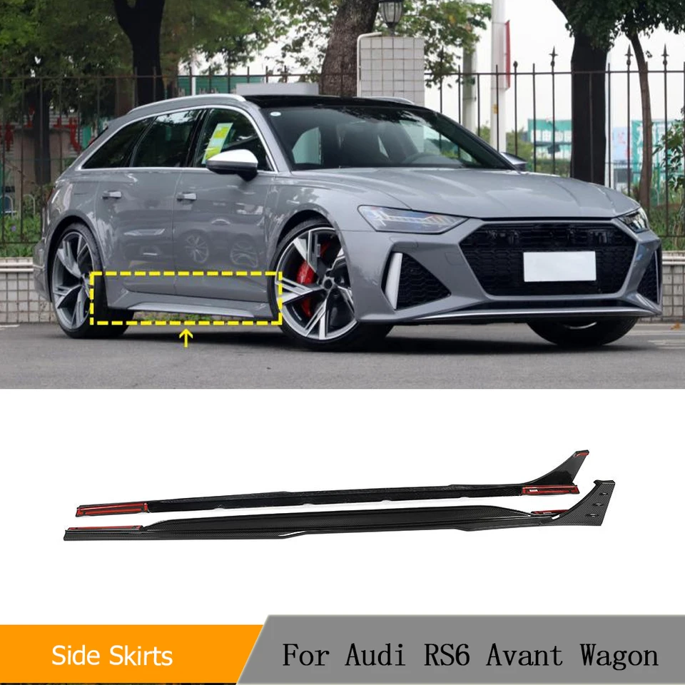 Suchý uhlíkový automobil SKURS SPOILER SPOILER pre Audi RS6 C8 AVANT 2019-2021