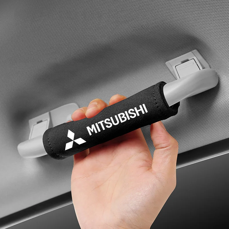 Suede Auta Strešná lakťová opierka Vnútorné dvere Pruh z rukoväte Ochrana rukoväte Puzdro Pase Fit for Mitsubishi ASX Eclipse Xpander Outlander 2022-2024