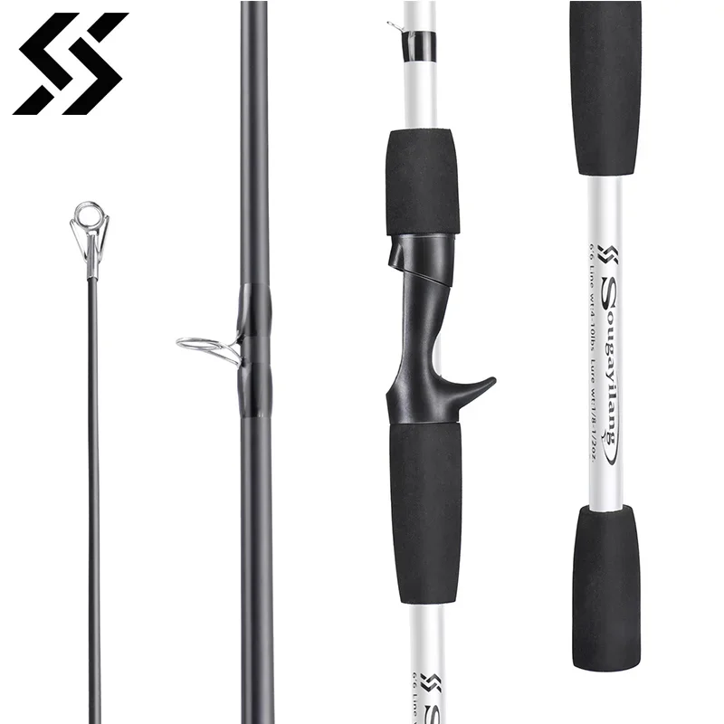 Sugayilang 3/4 sekcie Láska na rybolovnosť/odlievanie Ultralight Hmotnostná rybárska pól