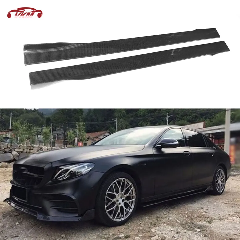 Sukry na bočné sukne s sukňami pre bočné sukne pre benzínovú triedu W204 W205 W212 W213 W222 pre BMW M2 M4 M5 Styling automobilu