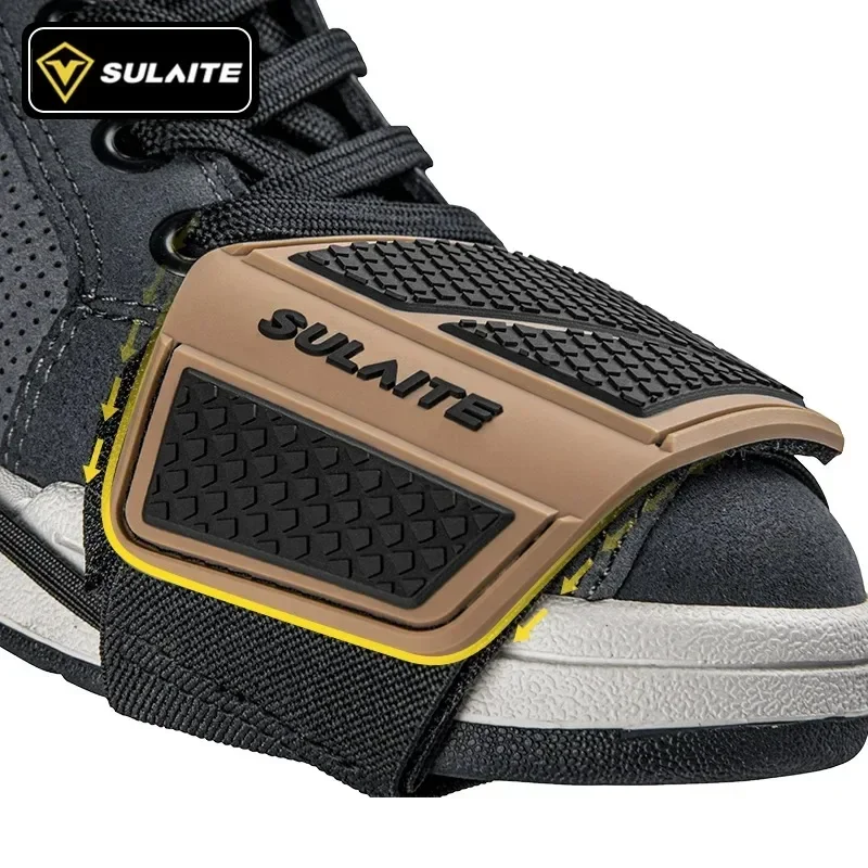 Sulaite Motorcycle Shift PAD prevodovky OBCHOD ZARIADENIA Trvalý ľahký bootovací ochranca nastaviteľný pre jazdu Moto Accessares