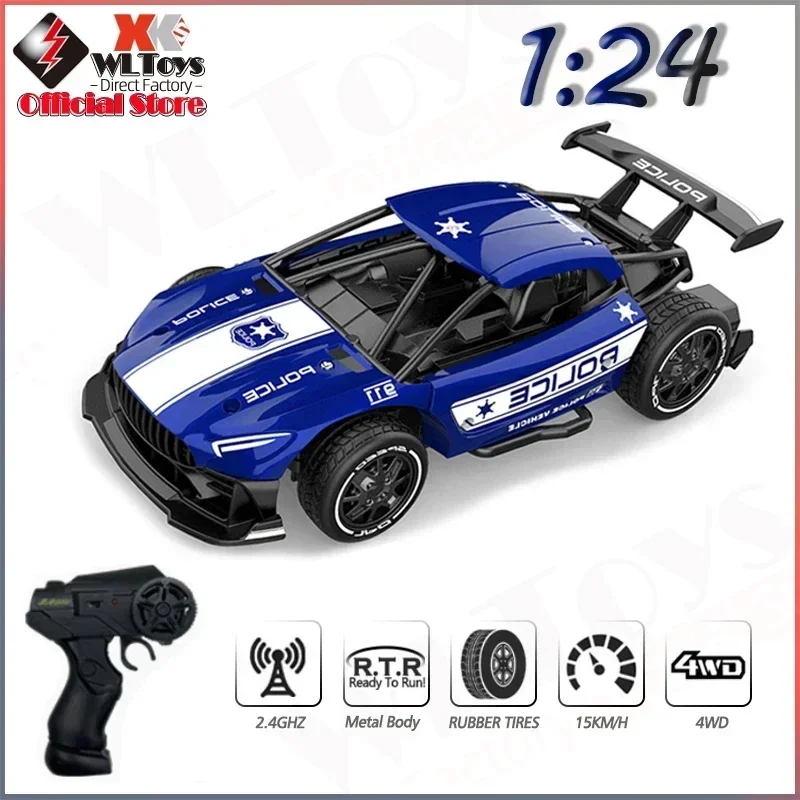 Sulong Metal RC CAR Hračky 1/24 2,4G vysokorýchlostné diaľkové ovládanie Mini Model Model Elektrický kovový kov RC Hračky pre chlapcov