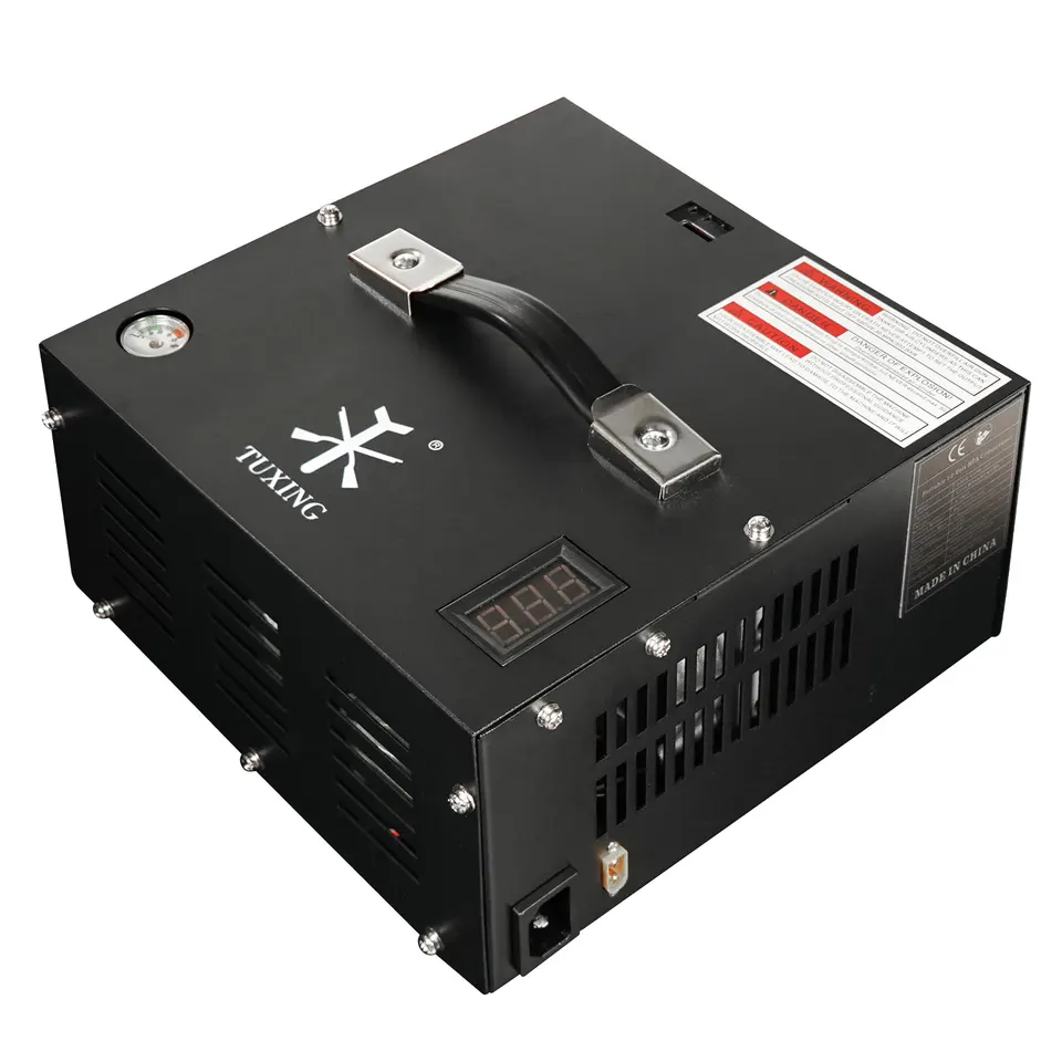 Sumating 300bar vysokotlakového PCP vzduchového kompresora Vstavaný transformátor 110V/220V Voltaje Ajustable Compressor na potápanie vzduchu