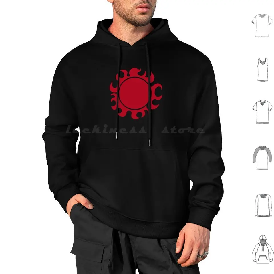 Sun Pirates Hoodie bavlna s dlhým rukávom Anime Sun Pirates Luffy Nami Zoro Sanji Manga Gold Roger Cool Pirates Kaido Shanks