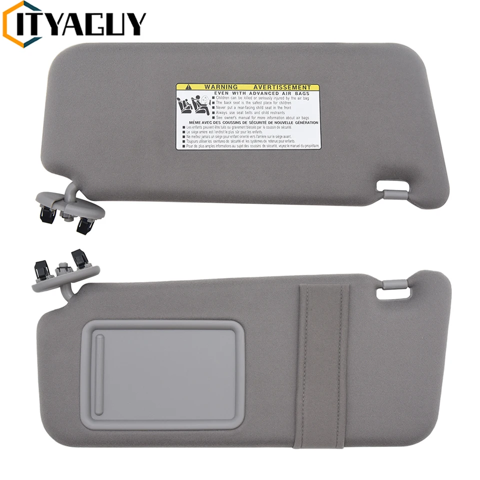 Sun Visor bez Svetla pre Toyota Camry 2007 2008 2009 2011 2011 74310-06750-E0 74320-06780-B0 Strana vodiča Passenge