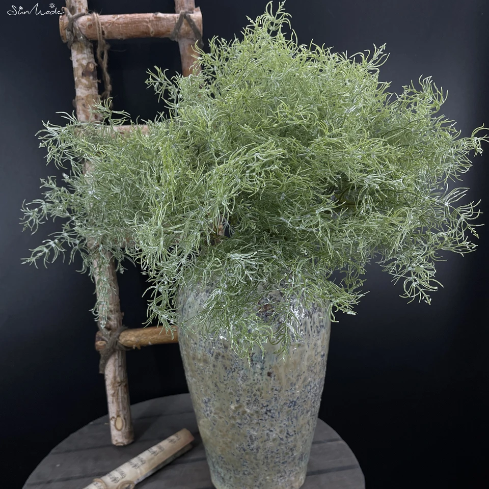 Sunmade INS 6ks/zväzok rozmarínovej trávy umelé rastliny izba dekor estetické dekorácie domu Plantas Artificales Greenery DIY