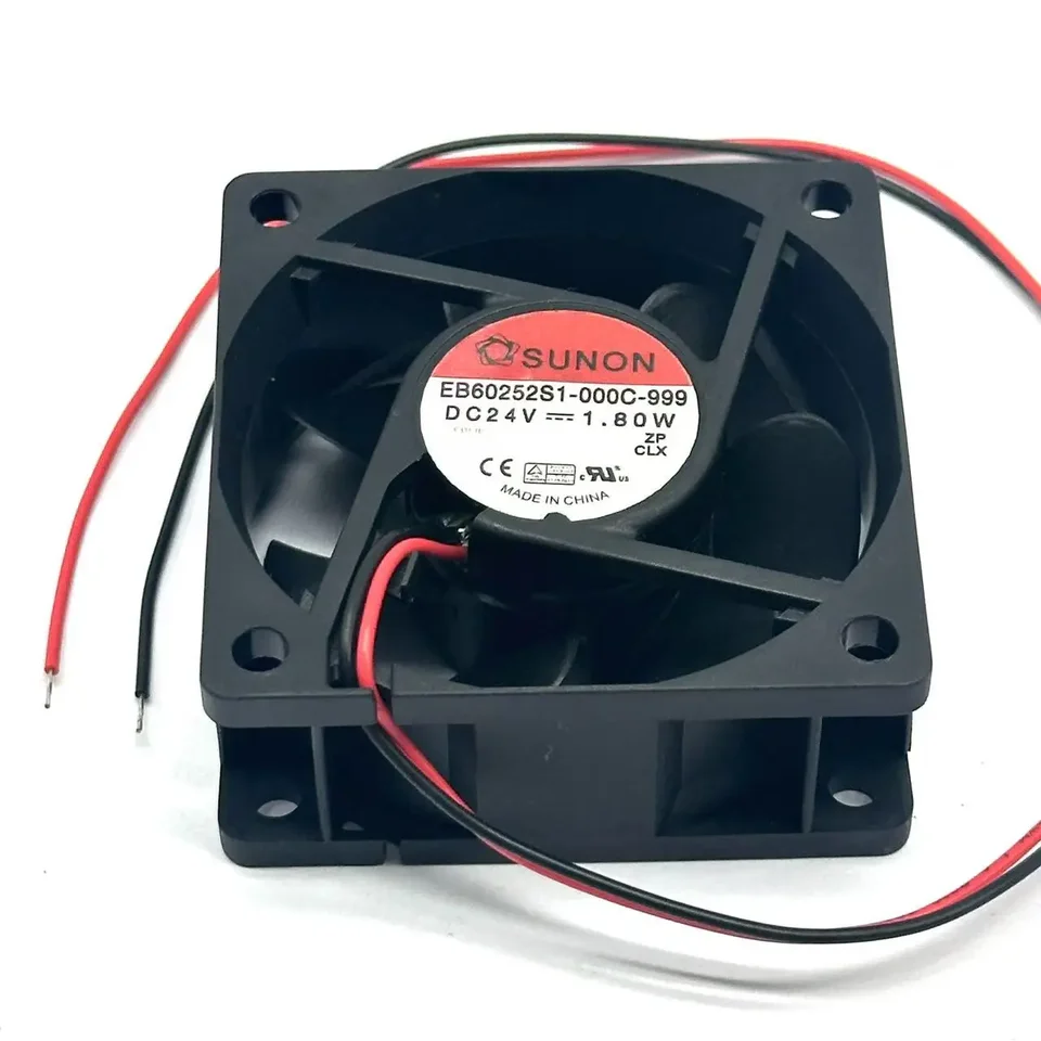 Sunon EB60252S1-000C-999 DC 24V 1,8W 60x60x25mm 2-vodičový server chladiaci ventilátor