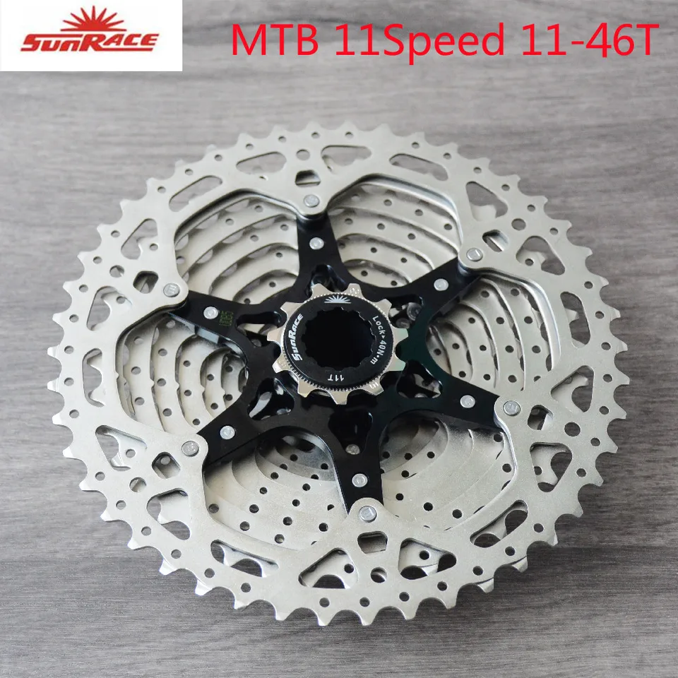 Sunrace 11 Speed ​​Freewheel MTB Mountain Bike Bicykel Cassette zotrvačník 11-46T 11-51T