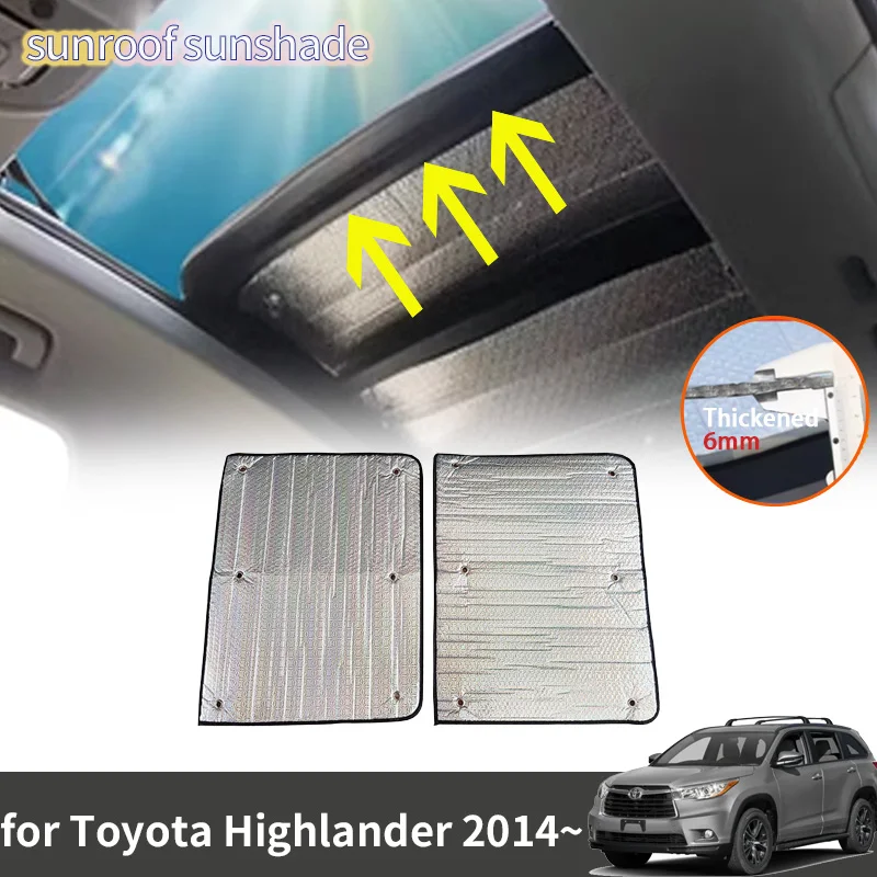 Sunroof Sunshade pre Toyota Highlander Kluger Xu50 XU 50 2014 ~ 2019 2018