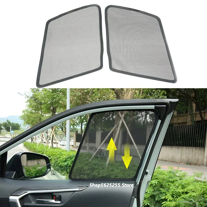 Sunshade pre auto pre toyota RAV4 XA50 2022 2021 2020 2019 Príslušenstvo Sun Shade Mesh Bočné okno Sunkreen Anti-Mosquito Setting
