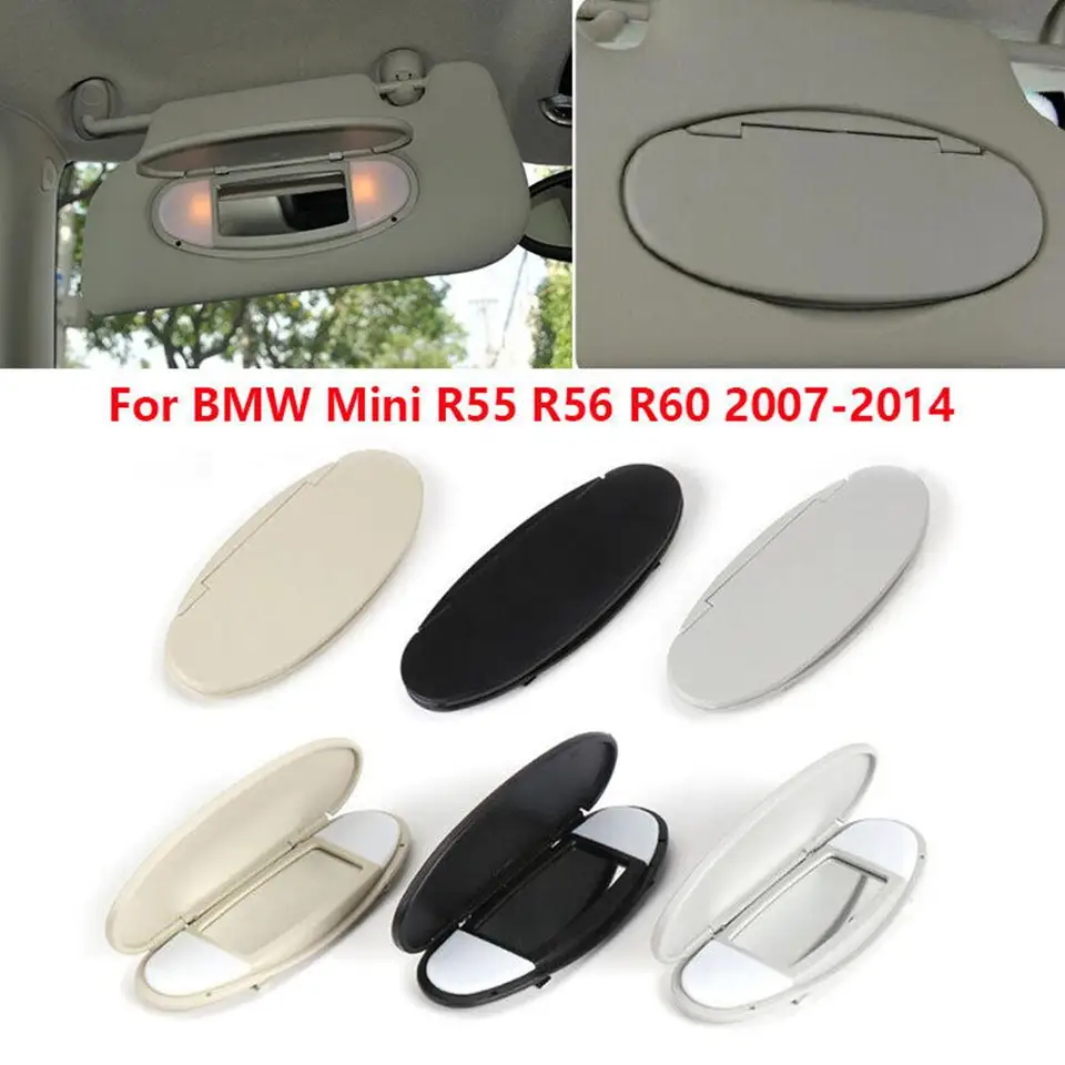 Sunsor Sunsor Sunshe Sunshade Panel Panel Panel Matter Mirror Cover pre Mini Cooper S One D JCW R55 R56 R57 R59 R60 Interiérové ​​príslušenstvo