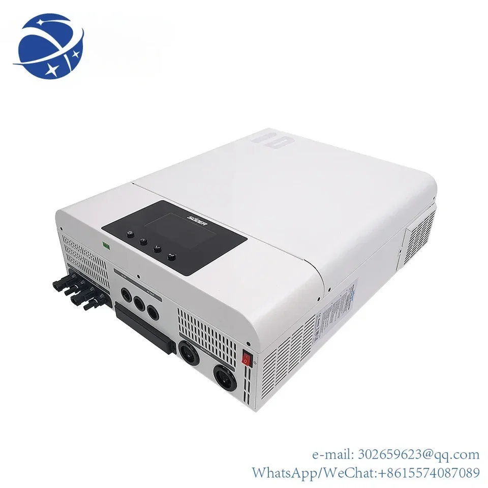 Suoer 48V 230V 10200W 10 kW 10,2 kW Vysokofrekvenčný menič DC na AC Pure Sinus Wave Invertor Hybridný solárny invertor Cena