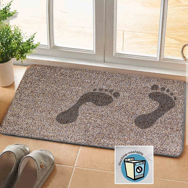 Super absorpčné magické dvere rohož mikrovlákna Čistá krok Super rohož Plechable roubný koberec koberec pre koberce Dvere Mat Drop Doprava