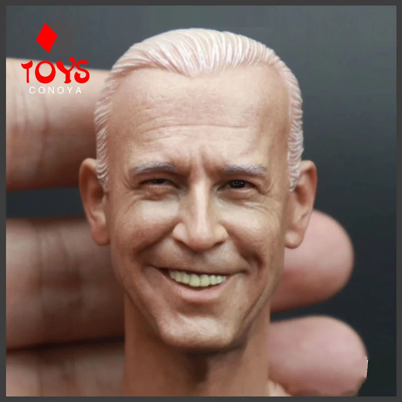 Super Duck 1/6 Scale SDH026 Amerika Prezident Joe Biden Head Sculp pre 12 