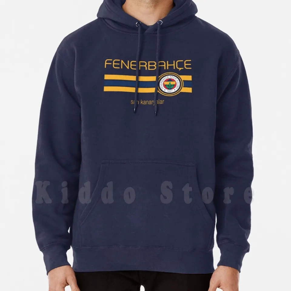 Super League-Fenerbahce (domáce námorníctvo) mikiny s dlhým rukávom futbal Super League Fenerbahce Fenerbah? E