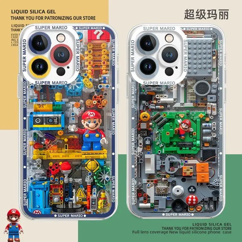 Super Mario Bros Art Pase pre Huawei Honor 90 Lite 5G X9A X8B X9B X7B Nova 7i 3i 5T 7 9 SE P30 Pro P40 Lite Y9 Prime 2019