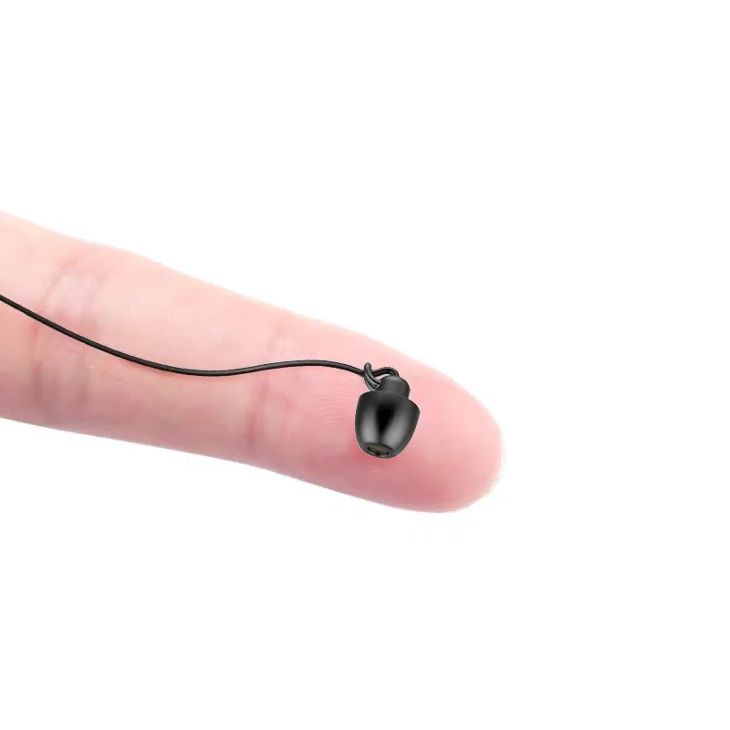 Super Mini 3,5 mm stereofónny spánok slúchadla do uší hudobné headset káblové prenosné slúchadlá s mikrofónom pre telefóny s Androidom