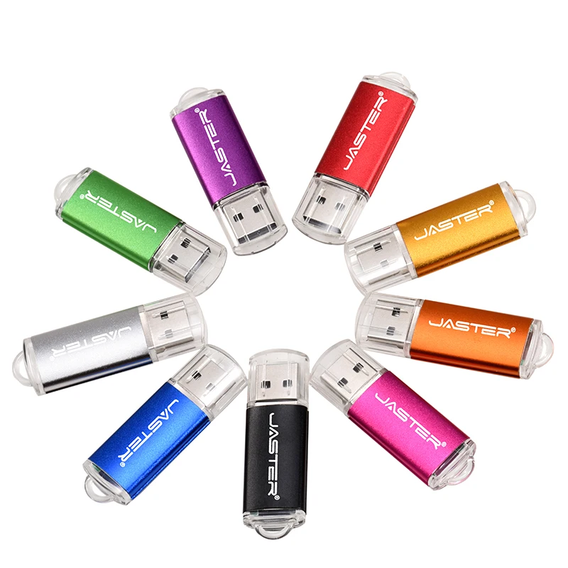 Super Mini USB Flash Drive 64 GB Free Key Chain Drive Pen Drive Creaty Business Gift Pamäť Black Blue Red Green Pendrive 32 GB