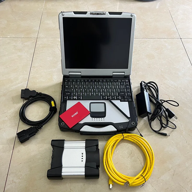 Super pre BMW Diagnostics a Programming Professional Tool ICOM Next SSD 1TB Softvérový laptop prenosný počítač CF31 I5 Windows10 64bit