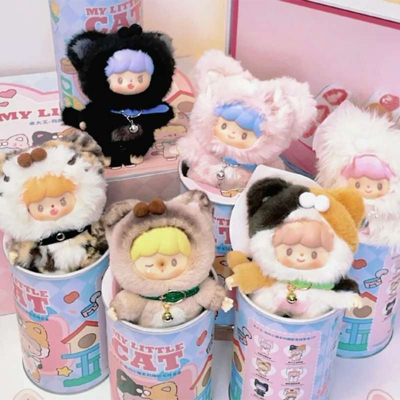 Super roztomilé nálezy jednorožec Zzoton My Little Cat Blind Box Fluffy Vinyl Doll Ramer Bag College Collection Zbierka
