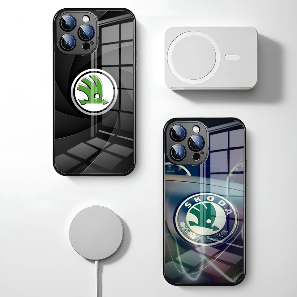 Super SkoDa Car Logo Puzdro Muž MAGNETICKÝ PRE POSLEDNÝCH