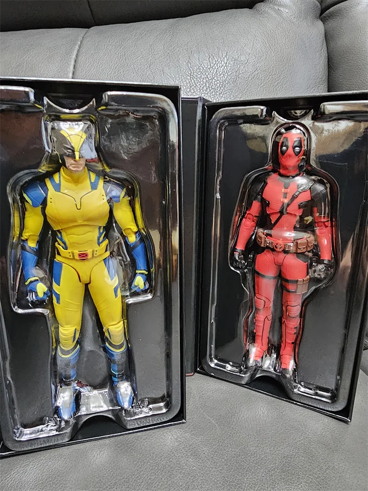 Super War Deadpool Akčné figúrky Wolverine Anime postava Marvel Deadpool a Wolverine Figury Ornaments Model hračky