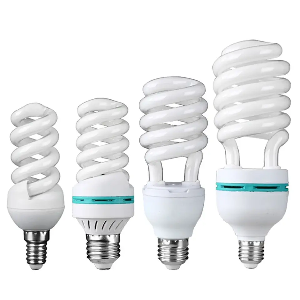 Super špirálová žiarovka Energia, úsporné žiarovky E27 15-105W retro dekorácie žiarovky Svetlé žiarovky AC220V LED lampa Domáca dekorácia
