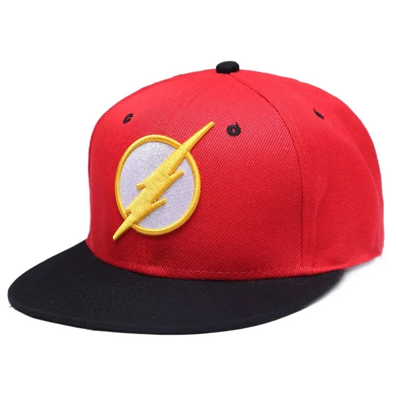 Superhrdina Barry Allen Hat Movie Logo vyšívané baseballové klobúky Príležitostné slnečné klobúky Cosplay Clothing Actle