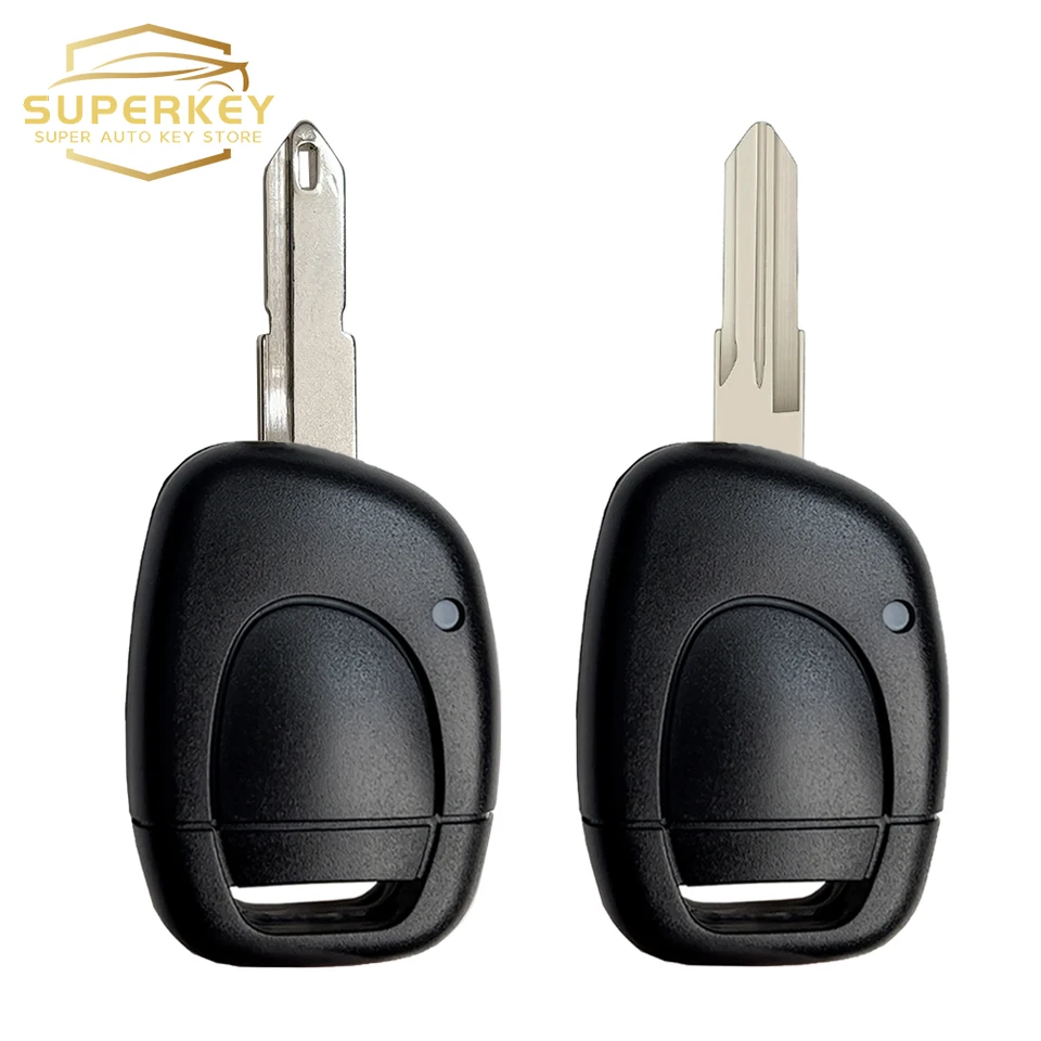 SuperKey Remote Car Key Shell Case pre Renault Symbol 2011 Kangoo 2002-2004 pre Renault Clio II 2001-2008 Žiadny držiak batérie