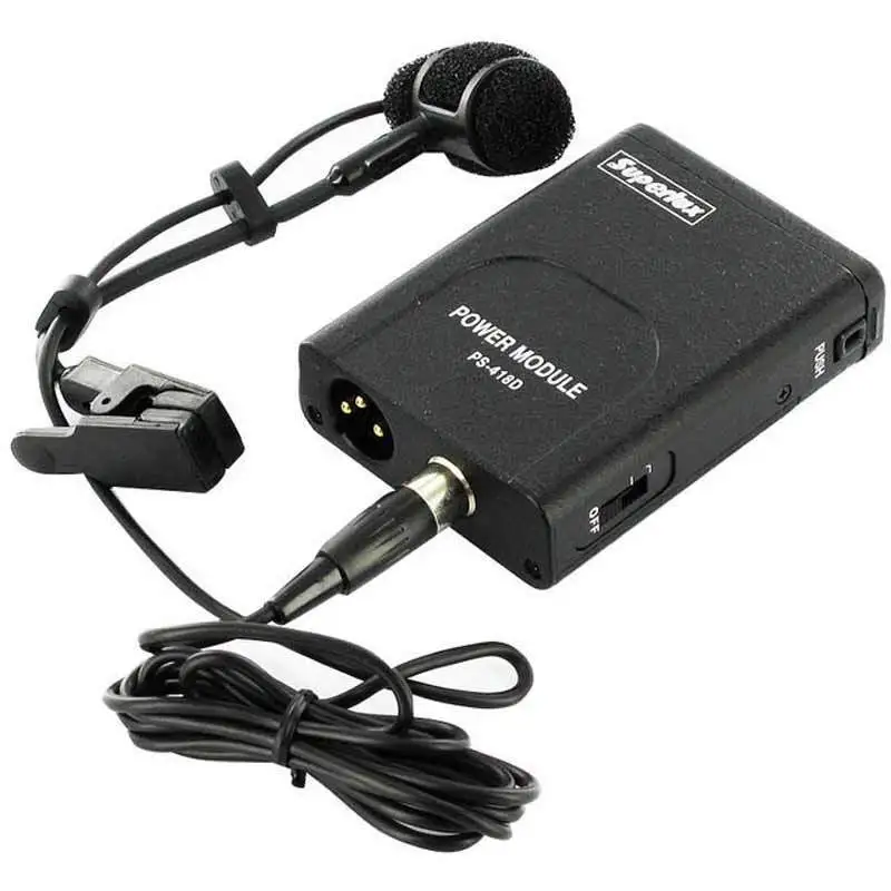 Superlux PRA383 DXLR Clip-On gooseneck saxofónový mikrofón pre profesionálne predstavenie hudobné prístrojové nahrávanie