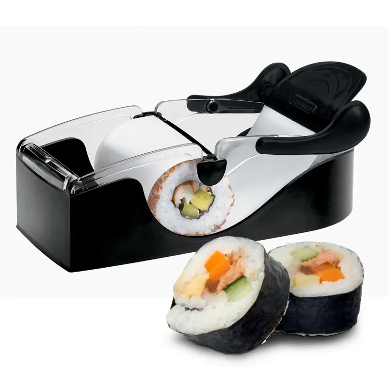 Sushi Maker Roller Equipment Perfect Roll Sushi Machine DIY Easy Kitchen Magic Gadget Kuchynské doplnky Non Stick Vidlice Home