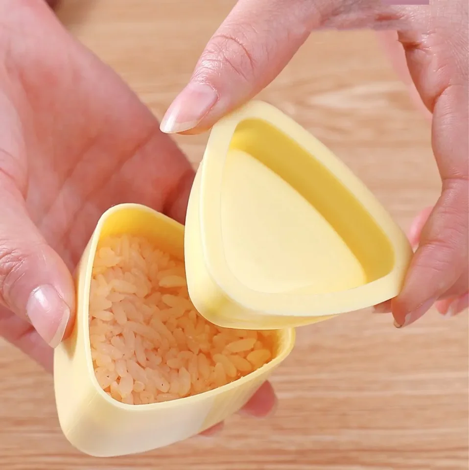Sushi Mold Sushi Maker Onigiri Rice Ball Food Press Trojuholníkové sushi výrobca pleseň