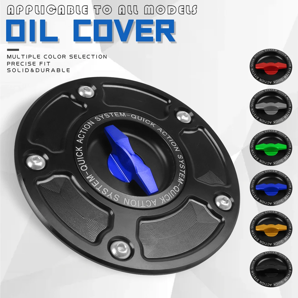 SV 650 1000 S CNC bezkľúčové preteky Rýchle uvoľňovanie palivových uzáverov pre Suzuki GSXR 600 750 1000 PASE GAS Cover GSX 650F S1000 250R