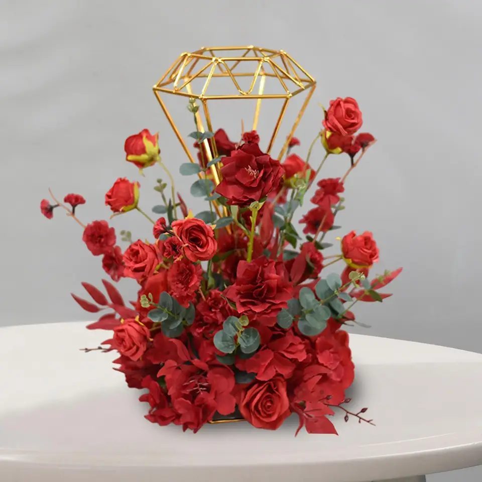 Svadobné kvetinové stojany Diamond Pet Modern na výročné podujatia ceremoniál