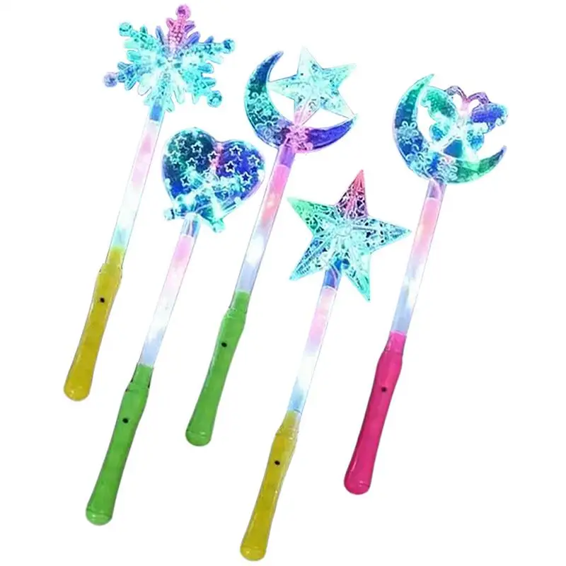 Svetel blikajúce prútik prútiky prútik Glow Sticks Concers Wand Kostým doplnky večierok dekorácia pre chlapcov dievčatá deti