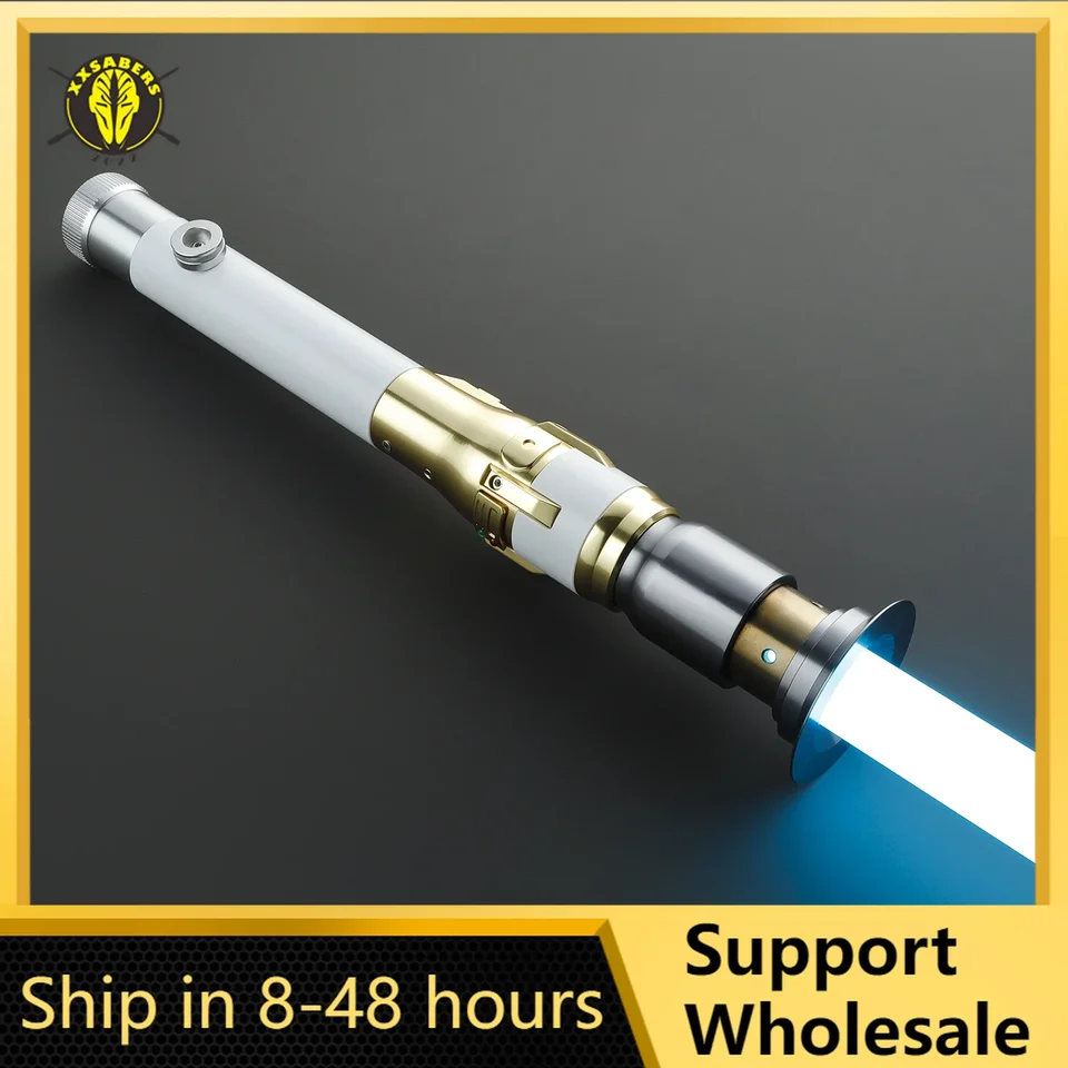 Svetelný meč neopixel Jedi laserový meč kovový pät Hill Hildal Dueling Citlivé hladké nekonečné meniace sa hit hit hit Ltg Light Sabre