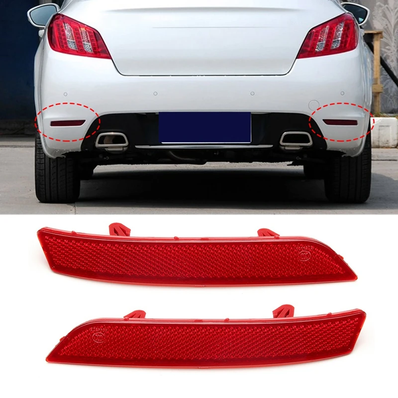 Svetlo reflektora zadného nárazníka pre Peugeot 508 508 2010 2012 2012 2013 2014