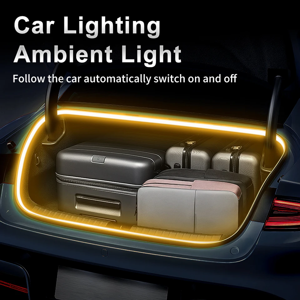 Svetlo zadného kufra pre Mini Cooper S F54 F55 F56 F60 R55 R56 R60 J01 Elektrický F65 F66 F67 U25 Countryman Svetlé LED Silikónové svetlo