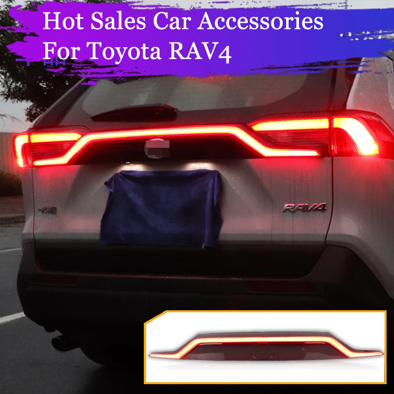 Svetlá nárazníka s nárazníkmi pre auto pre Toyota Rav4 Rav 4 2019 2020 2021 2022 Zadné svetlá zadná hmlová lampa Light Light 12V Reflektor Reverzné žiarovky