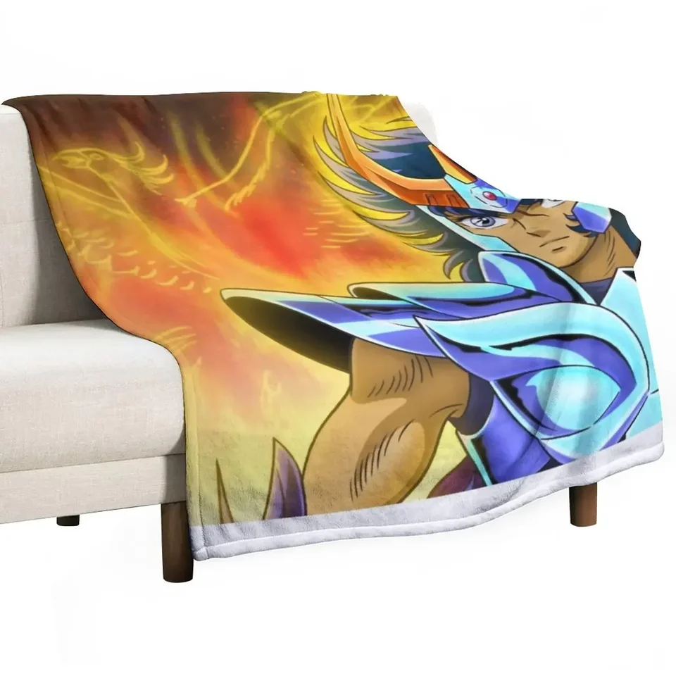 Sväté Seiya rytieri Zodiac Ikki Phoenix Hrot Luxy Luxury Brand pre deti prikrývky