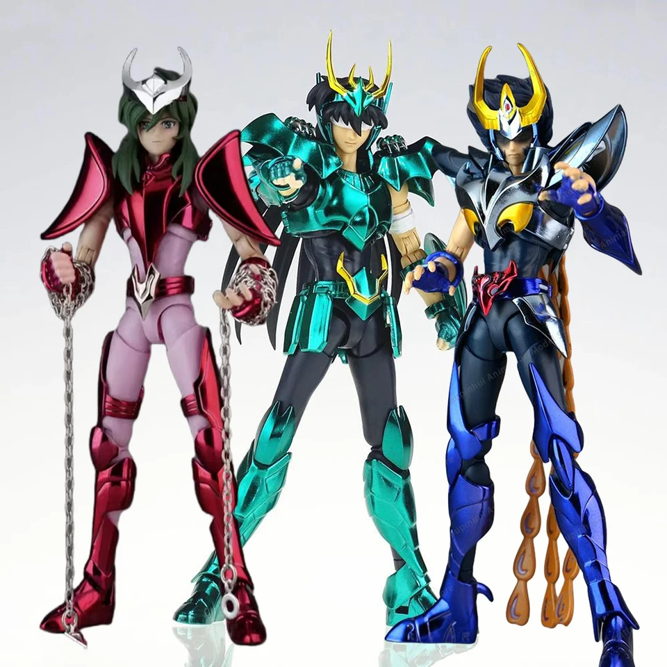Svätý Seiya Mýth handrička ex finálny Phoenix Ikki Dragon Shiryu Andromeda Shunv3 Knights of Zodiac Metal Action Action Figure GT Model