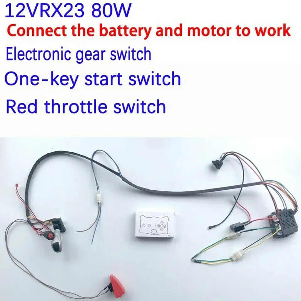 Switch Weelye DIY drôt 1 Sada príslušenstva DETI DETI KONTROLSKÁ KITY upravená z detských elektrických automobilov RC RC Spoľahlivé odolné