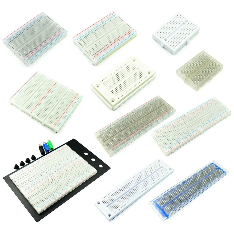 SYB 120 400 500 830 840 1660 MB102 GL-12 Body Spájkovacia doska PCB Mini Universal Test Protoboard DIY Bub.