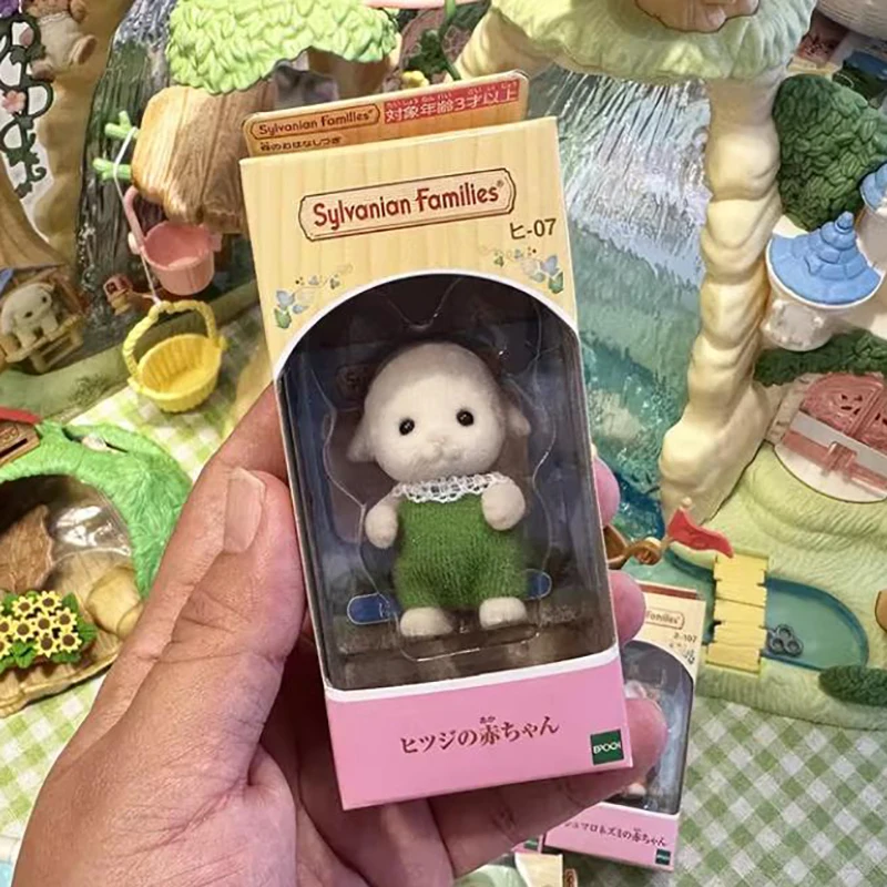 Sylvaniáni rodiny modelujú plyšové bábiky figúrky anime postavy derivát periférne hračky hračky stolové dekorácie Darček k narodeninám darček