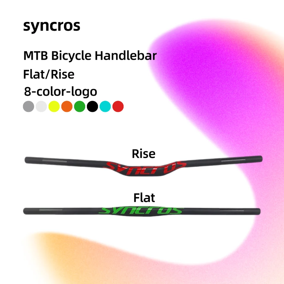 Syncros bicykelový pruhy ploché alebo vzostupné ručičky z uhlíkových vlákien BMX/MTB