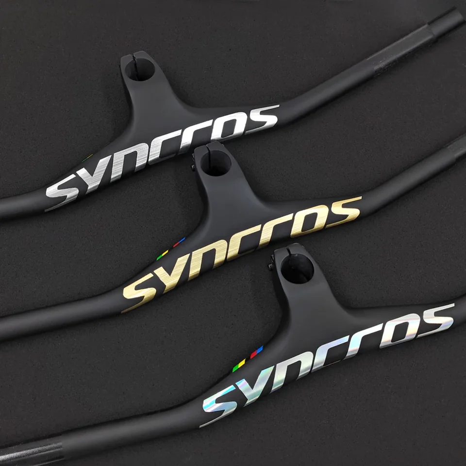 Syncros-integrované riadidlá pre MTB, uhlíkové vlákna, jednostranné riadidlá majstra, časti bicyklov, príslušenstvo pre bicykle, 17 stupňov