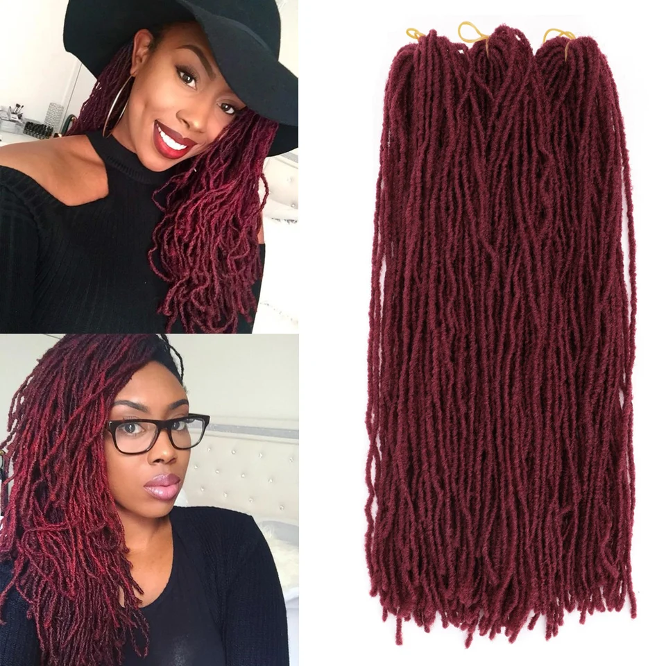 Syntetické sestry zámky Dreadlocks Afro háčkovanie vrkočov vlasy predlžovanie vlasov