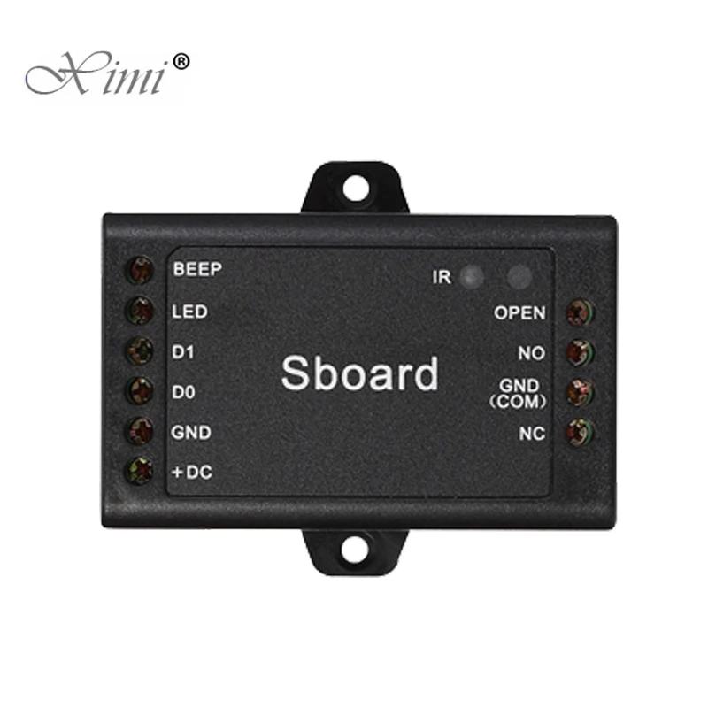 Systém bezpečnostného systému s jedným dverám s jedným dverám One Door Wiegand Access Control Board pre elektrický zámok/spínač/čítačka kariet.